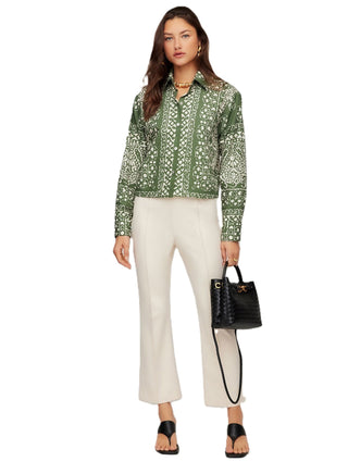 Sigourney Pintuck Pants - Cream