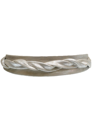 Midi Wrap Belt - Silver Shimmer