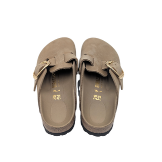 Boston Big Buckle - Tobacco Oiled Leather