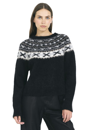 Cecilia Pullover - Black Combo