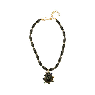 Devina Necklace - Black Multi