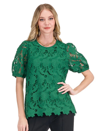 Tie Back Lace Top