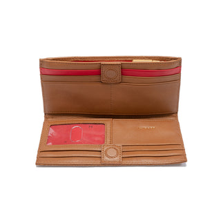 110 North Wallet - Mahogany Pebble - BG