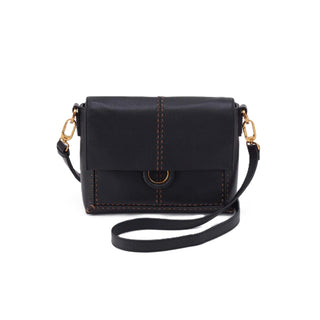 Austin Flap Crossbody - Black