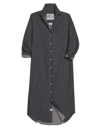 Maxi Shirtdress - Black Wash