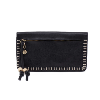 Lumen Continental Wallet - Black