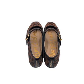 Michaela Flat - Brown Leopard Glitz
