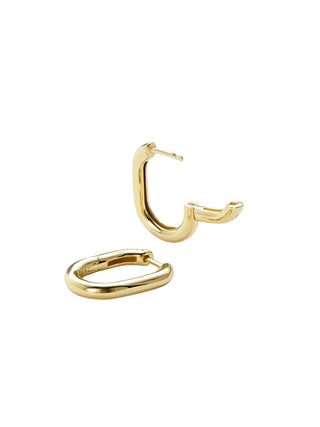 Rox Hoop Earring S - Gold