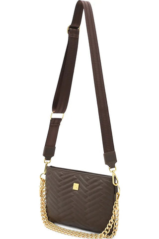 Think Royln Almost Famous - Moto Quilting/Espresso Leather