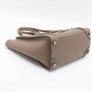 Celine Greige Micro Luggage Shopper