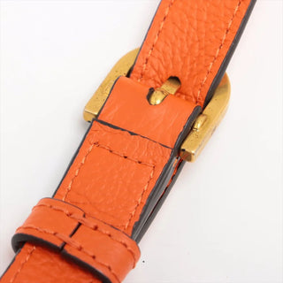Chloe Orange Marcy Basket Small Crossbody