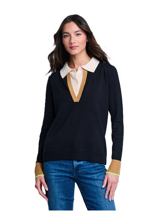 Double Down Sweater - Black