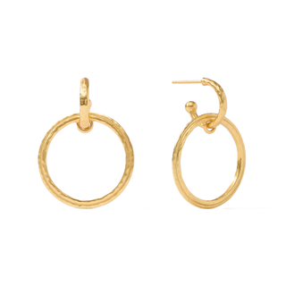 Astor 6-in-1 Charm Earring - Iridescent Aquamarine Blue