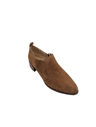 Tess Bootie - Cuoio Suede