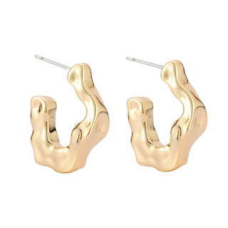 Anna Hoops - Gold
