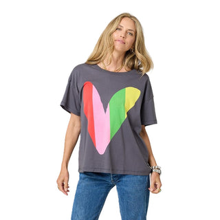 Tommy Happy Heart Tee - Multi