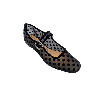 Michaela - Black Polka Dot