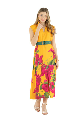Emily McCarthy Roma Dress - Bougainvillea