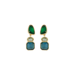Pilar Earrings - Blues