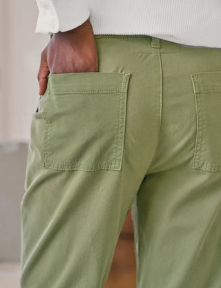 Italian Utility Jogger - Army Green