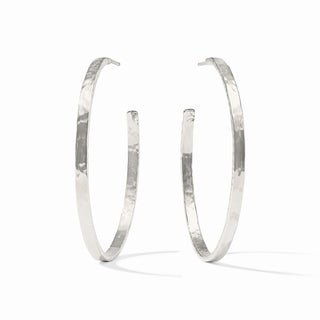 Crescent Hoop XL - Silver