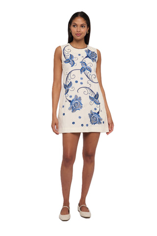 Love The Label Tiffany Mini Dress - Kimber Embroidery
