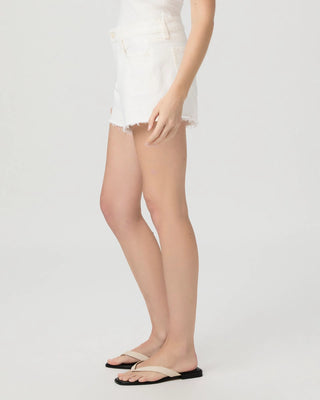 Paige Dylan Short W/ Raw Hem - Tonal Ecru