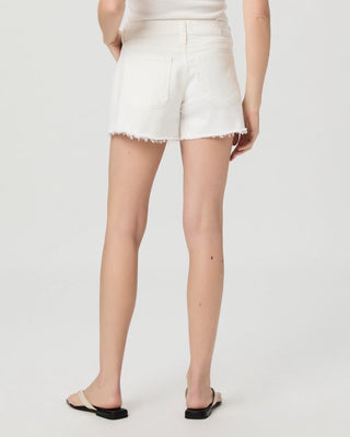 Paige Dylan Short W/ Raw Hem - Tonal Ecru