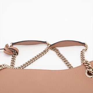 Gucci Beige Soho Chain Tote Medium