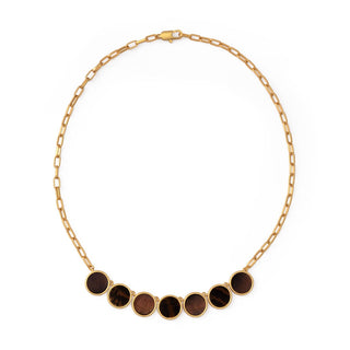 Multi Bezel Necklace - Ellie
