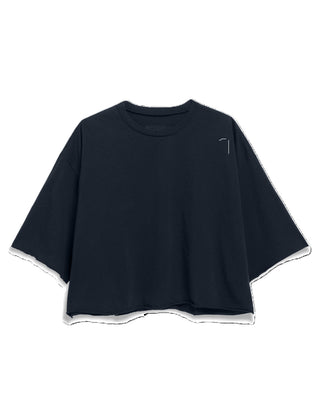 Presley - Oversized Crop SS Tee - British Royal Navy