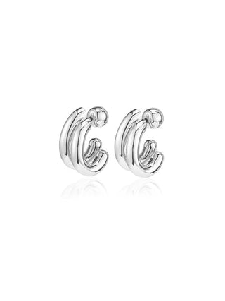Florence Earring - High Polish Silver