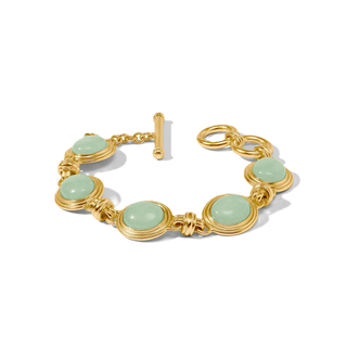 Portofino Stone Bracelet - Aqua Jade