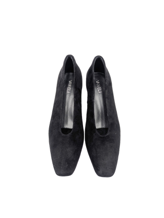 Solara Heel - Black Suede
