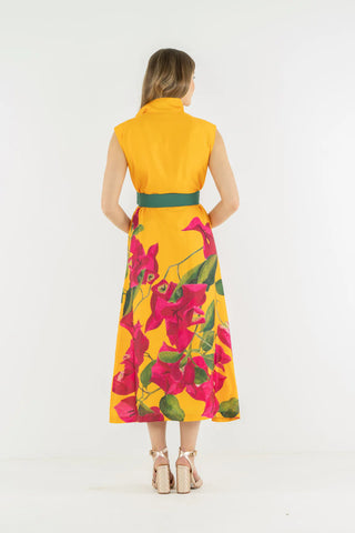 Emily McCarthy Roma Dress - Bougainvillea