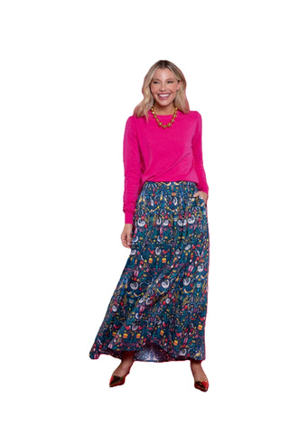 Wesley Skirt - Twelve Days Navy