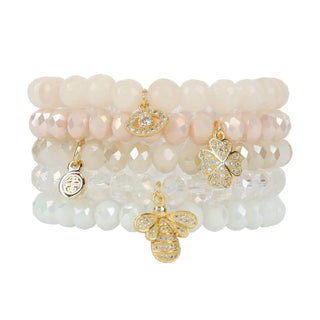 Chamonix Bracelet Set - Gardenia