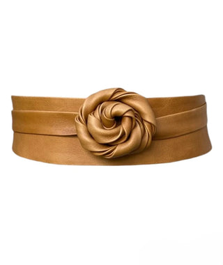 Ada Wrap Belt - Caramel
