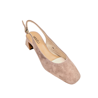 Darsy Heel - Military Suede