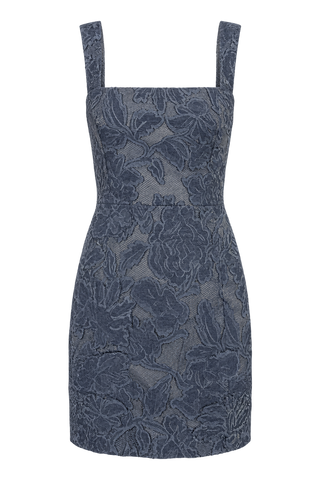 Curaae Corinna Mini Dress - Dark Blue
