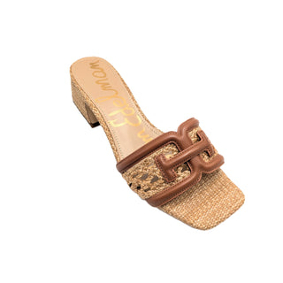 Sam Edelman Waylon Weave Heel - Tawny Brown