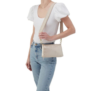 Darcy Crossbody With Strap - Gold Leaf