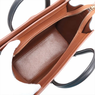 Celine Tri Color Luggage Nano Shopper