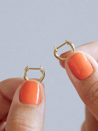 MIni Huggie Hoops - SS Gold
