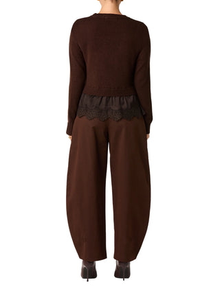 Astr Juliette Sweater - Brown