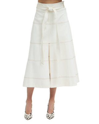 Hudson Skirt - Chalk