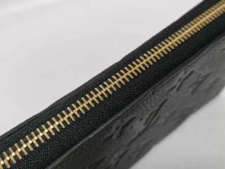 Louis Vuitton Black Empreinte Zippy