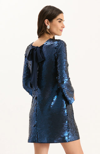 Daphne Payette Dress - Navy