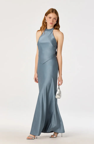 Astr Viridiana Dress - Steel Blue