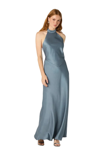 Astr Viridiana Dress - Steel Blue